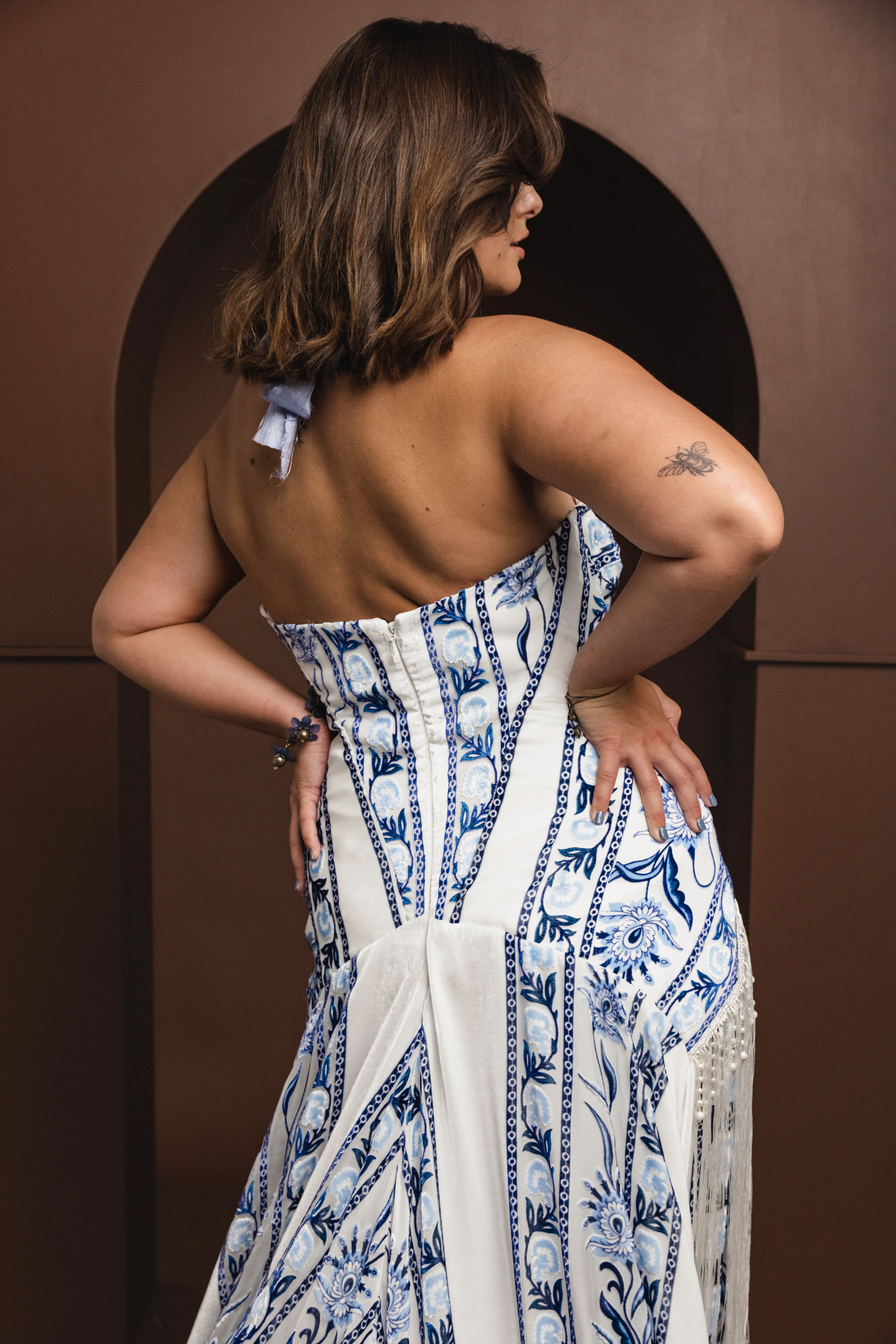 Rue De Seine Bridal_Tales From The Seine_Lookbook_Angeline Azure Blue_9